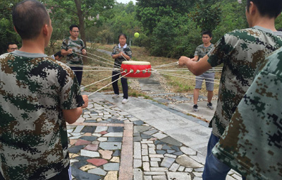 激發(fā)個人潛能，凝聚團隊力量——蔡田鋪中心廠拓展訓(xùn)練